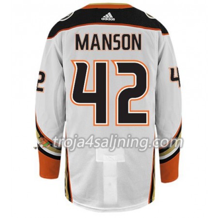 Anaheim Ducks tröja JOSH MANSON 42 Adidas Vit Authentic - NHL Tröjor Herr Anaheim Ducks tröja JOSH MANSON 42 Adidas Vit Authentic - NHL Tröjor Herr